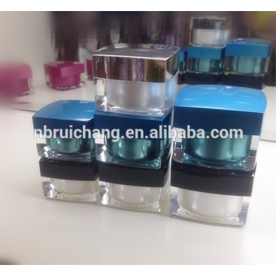 Cosmetic acrylic cream empty jars 15g/30g/50g face cream jar