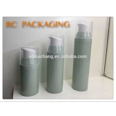 new model pp material cosmetic airless bottle, 30ml/50ml/80ml cosmetic airless pump bottle for promotion