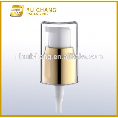 20mm aluminium cosmetic cream pump with AS overcap,lotion pump dispenser