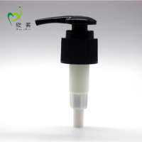 Black lotion pump bottle 24/410 28/410 treatment pump